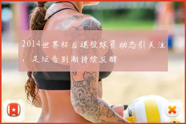 2014世界杯后退役球员动态引关注，足坛告别潮持续发酵